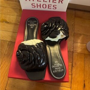 Valentino Red Designer Slide